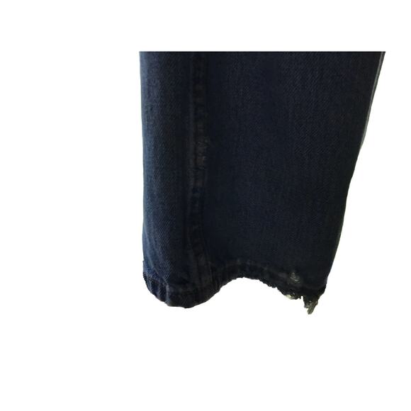 Distressed 30 x 32 Men's Faded Ripped St. John’s Bay Easy Fit Blue Jeans Cotton - Picture 3 of 7